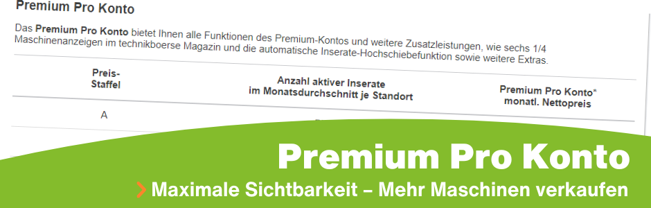 Die neuen Premium Pro-Konten